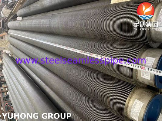 ASTM A376 TP347H S34709 Tubo a pinna a spirale saldato ad alta frequenza in acciaio inossidabile