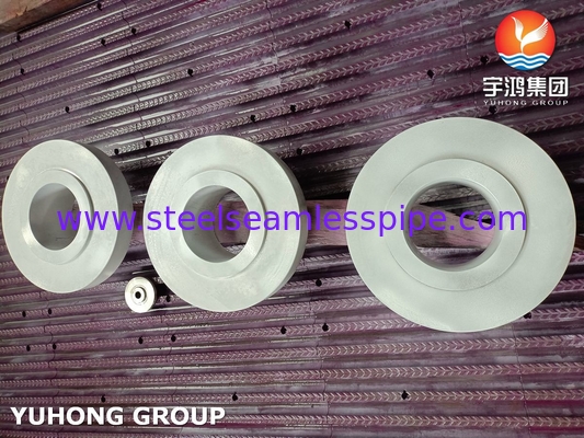 Flangia con collo saldato in acciaio inossidabile super duplex ASTM A182 F53, UNS S32750, 1.4410 RF B16.5