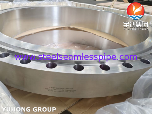 Acciaio inossidabile con colletto di saldatura RTJ flange ASME B16.5 ASTM A182 F310 WNRTJ flange