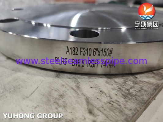 Acciaio inossidabile, flange cieca ASME B16.5 ASTM A182 F310 BLRF Flange
