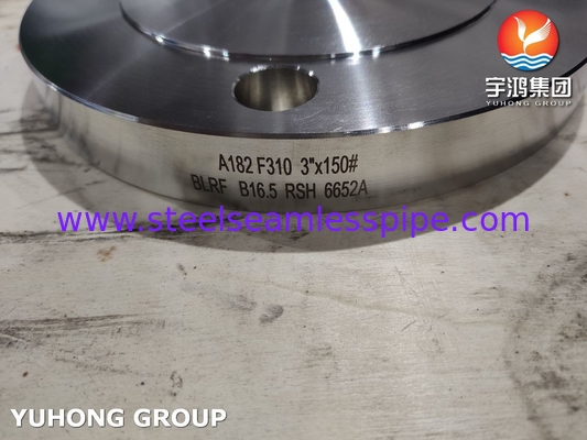 Acciaio inossidabile, flange cieca ASME B16.5 ASTM A182 F310 BLRF Flange