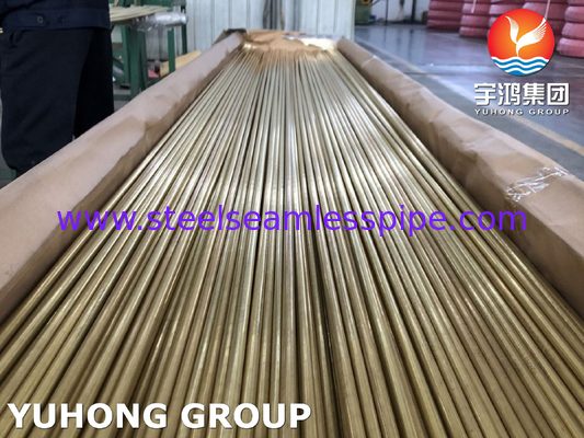 ASTM B111 C68700 Tubo in ottone di alluminio Tubo in lega di rame EN 10204/3.1B