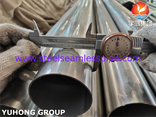 ASTM A249 TP304 1.4301 Tubo saldato in acciaio inossidabile ricoperto di calore