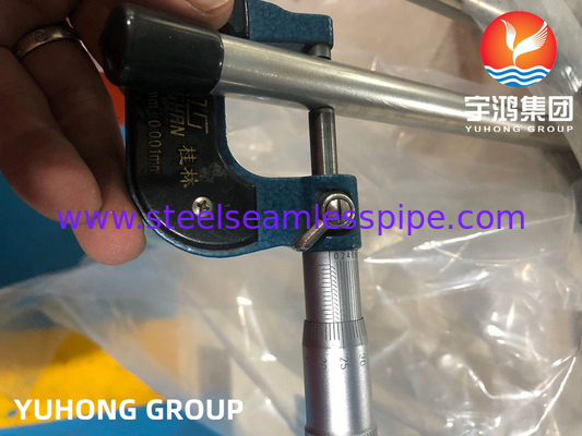 ASTM A213 TP316L Tubo di apparecchiatura per tubi ricoperti di acciaio inossidabile