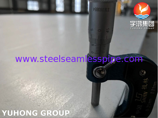 ASTM A240 Piastra in acciaio inossidabile 904L con elevata resistenza alla corrosione da stress