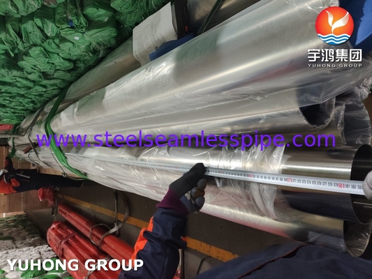 ASME SA270 ASTM A270 Tubo saldato in acciaio inossidabile lucidato 320 240 GRIT TP304
