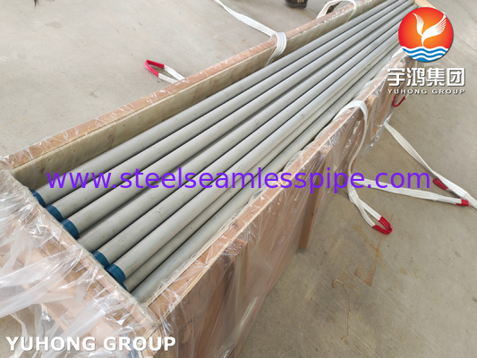 ASTM A312 Acciaio inossidabile 253MA UNS S30815 Tubo senza cuciture inossidato e ricoperto