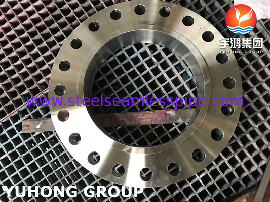 ASTM A182 F53 UNS S32750 Super duplex di acciaio scivolo su flange RF per desalinizzazione