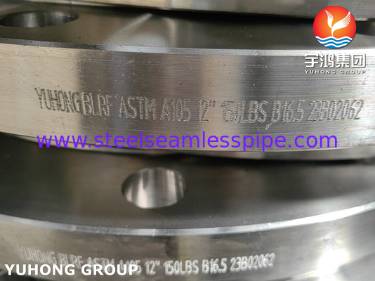 ASME B16.5 ASTM A105 / A105N Flange cieca in acciaio al carbonio