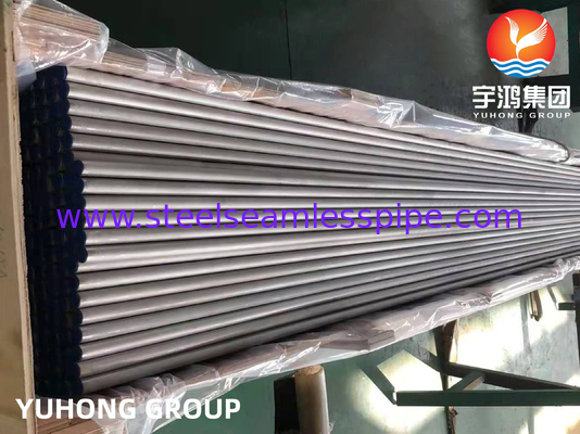 ASTM A213/ ASME SA213 TP317/ TP317L/TP317LMN Tubo senza cuciture in acciaio inossidabile