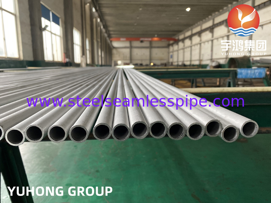 EN10216-5, GOST 9941-81, ASTM A213, A269, A376 TP347 / TP347H Tubo senza saldatura in acciaio inossidabile per caldaie di centrali elettriche