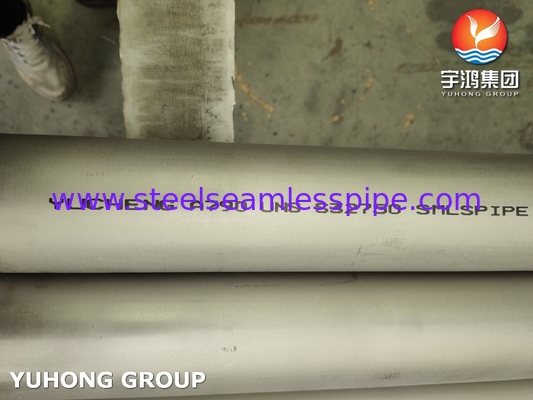 Super duplex  2507 ASTM A790 UNS S32750 Tubo senza saldatura in acciaio inossidabile