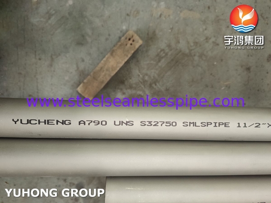 Super duplex  2507 ASTM A790 UNS S32750 Tubo senza saldatura in acciaio inossidabile