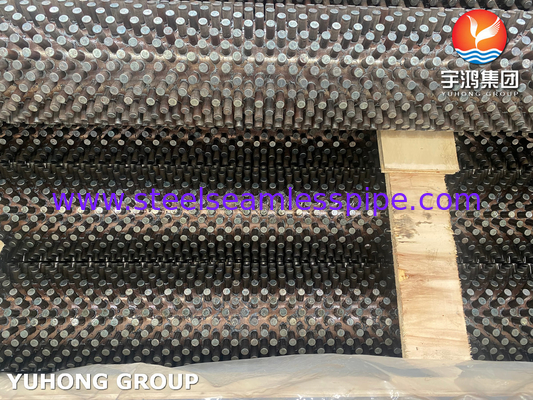 ASTM A213 T9 Tubo a pinna con stucco in acciaio legato per forno