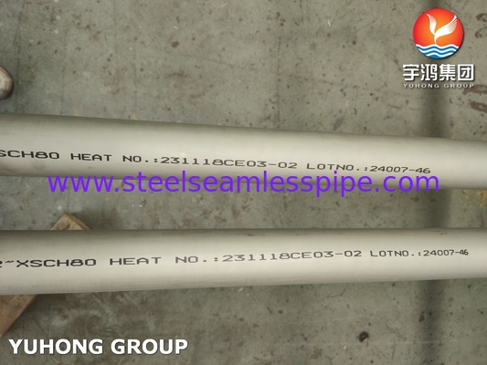 Trattamento dell'acqua ASTM A790 UNS S32750 Tubi in acciaio inossidabile super duplex senza saldatura