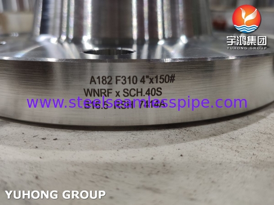 Buona saldabilità ASTM A182 F310 (1.4841) BLRF WNRF flange forgiata
