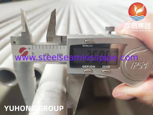 ASTM A268 / ASME SA268 TP410/TP430 Tubo/tubo senza saldatura in acciaio inossidabile per condensatore per scambiatori di calore