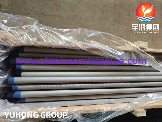 ASTM A268 / ASME SA268 TP410/TP430 Tubo/tubo senza saldatura in acciaio inossidabile per condensatore per scambiatori di calore