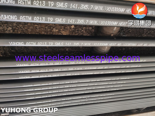 ASME SA213 T9 T11 T22 T91 Tubo senza cuciture in acciaio legato per tubi di forno a fuoco