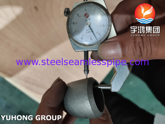 ASTM A403 WP310S-S Acciaio inossidabile gomito a raggio lungo di 90 gradi