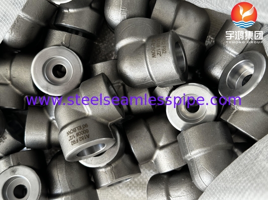 ASTM A182 F92 1/2 pollice 90° gomito #6000 ASME B16.11 SW per centrali elettriche