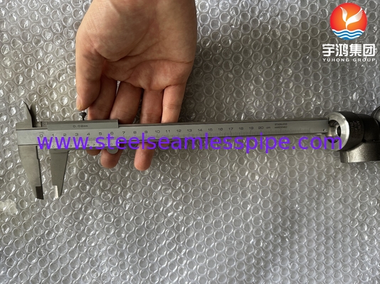 A182 F53 F92 1/2" #3000 90° Socket Elbow welded ASME B16.11 per centrali elettriche