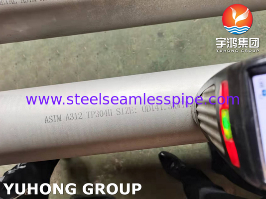 ASTM A312 TP304H / 1.4948 Tubo in acciaio inossidabile Tubo rotondo inossidabile