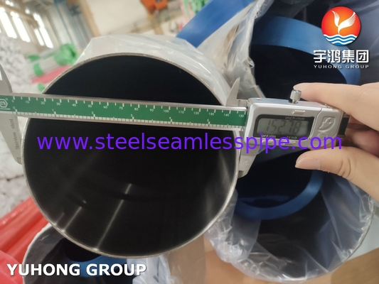 ASTM A270 Tubo sanitario in acciaio inossidabile di grado alimentare SS304
