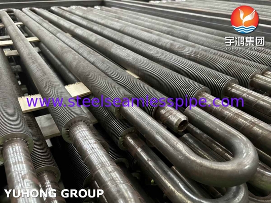 Tubo a pinne ad alta frequenza scambiatore di calore HFW Tubo a convezione a pinne U Bend