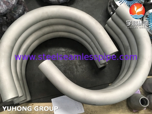 Fittings per tubi in acciaio inossidabile ASTM A403 WP304 180 gradi gomito B16.9
