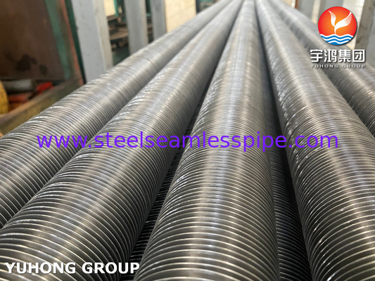 ASTM A179 Tubo a pinne in acciaio al carbonio L G LL Tipo per condensatore raffreddato ad aria
