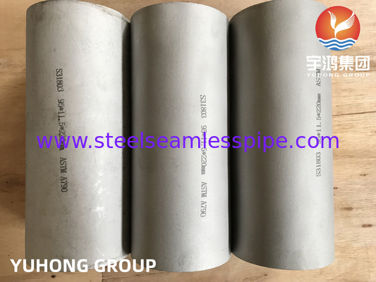 ASTM A790 S31803 F51 Tubi senza saldatura in acciaio inossidabile duplex per apparecchiature petrolchimiche