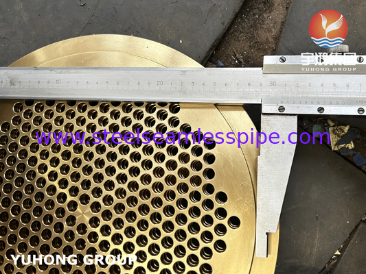 C46400 di ottone navale B171 Cuzn36sn1 per scambiatori di calore marini