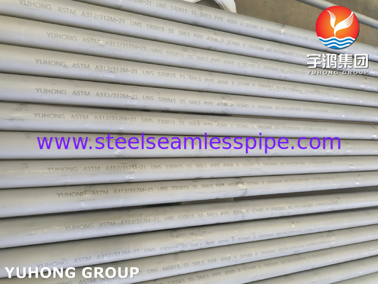 ASTM A312 253MA / UNS S30815 Tubo senza cuciture in acciaio inossidabile