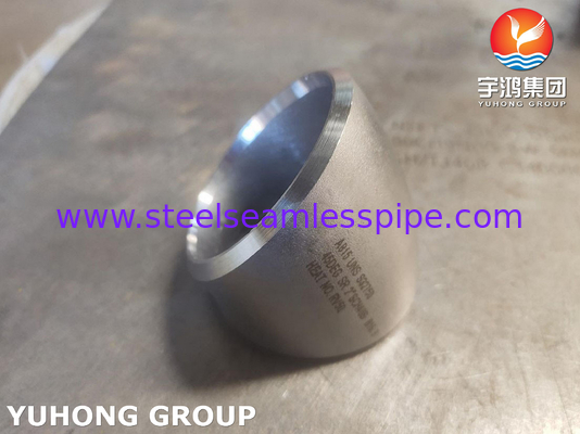 ASTM A815 WP-S UNS S32750 90° / 45° SR Fittings BW in acciaio doppio gomito