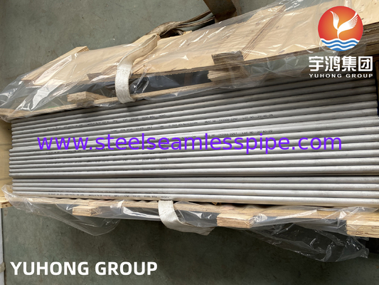 ASME SA789 S32205 19.05x2.11x6100MM Tubo di acciaio duplex senza cuciture scambiatore di calore raffreddatore d'aria condensatore di evaporazione