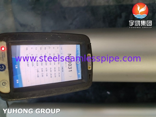 ASTM B619 EN 1.4562 UNS N08031 ALLOY 31 TUBE SOLDATA
