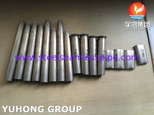 ASME SB338 GR2 tubo di titanio per scaldabagno