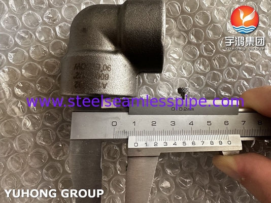ASTM A182 F92 K92460 Acciaio 90 gradi gomito in acciaio inossidabile B16.11
