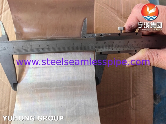 ASTM B283 C70620 Frangia RF a collo di saldatura in rame