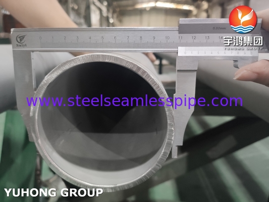 ASTM A312 TP304H Tubo senza cuciture in acciaio inossidabile ad alta resistenza
