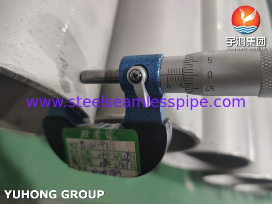 ASTM A312 TP304H Tubo senza cuciture in acciaio inossidabile ad alta resistenza