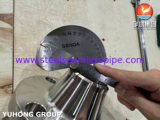 ASTM A182 F51 / UNS S31803 Flancella a collo di saldatura duplex 2205 Flancella WNRF