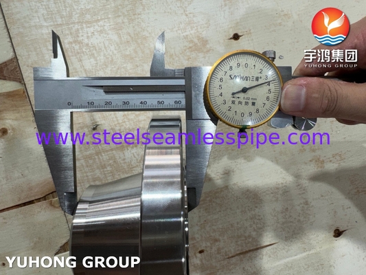 ASTM A182 F51 / UNS S31803 Flancella a collo di saldatura duplex 2205 Flancella WNRF