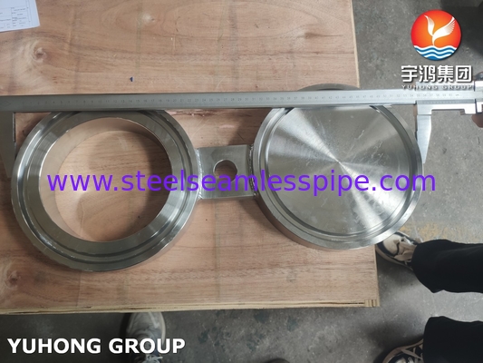 ASTM A182 F51 Occhiali in acciaio duplex con flange cieca / B16.48 RTJ Figura-8
