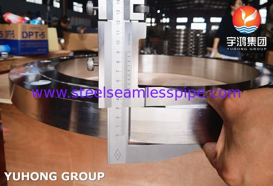 Flanche in acciaio inossidabile ASTM A182 F904L con eccellente resistenza alla corrosione