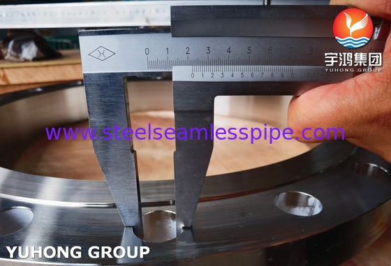 Flanche in acciaio inossidabile ASTM A182 F904L con eccellente resistenza alla corrosione