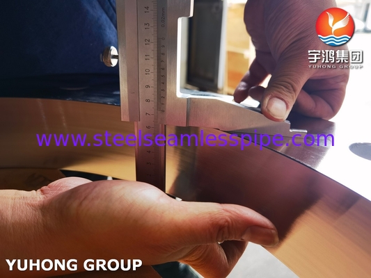 Flanche in acciaio inossidabile ASTM A182 F904L con eccellente resistenza alla corrosione