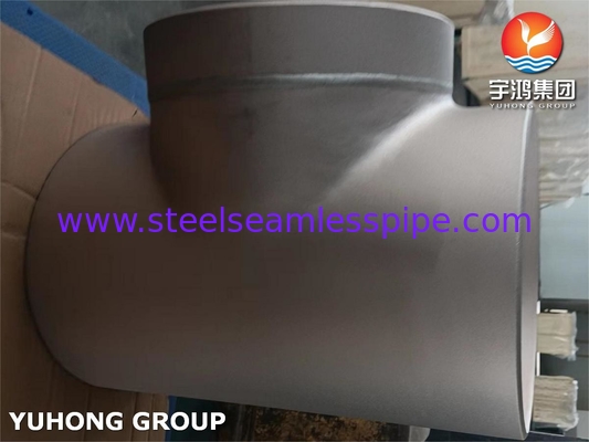 Copper Nickel 90/10 Equal Tee Fitting ASTM B466 per ambienti marini e industriali