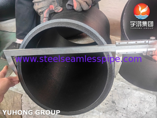 Fittings di grande diametro ASTM A234 WPB LR 45 Deg Elbow B16.9